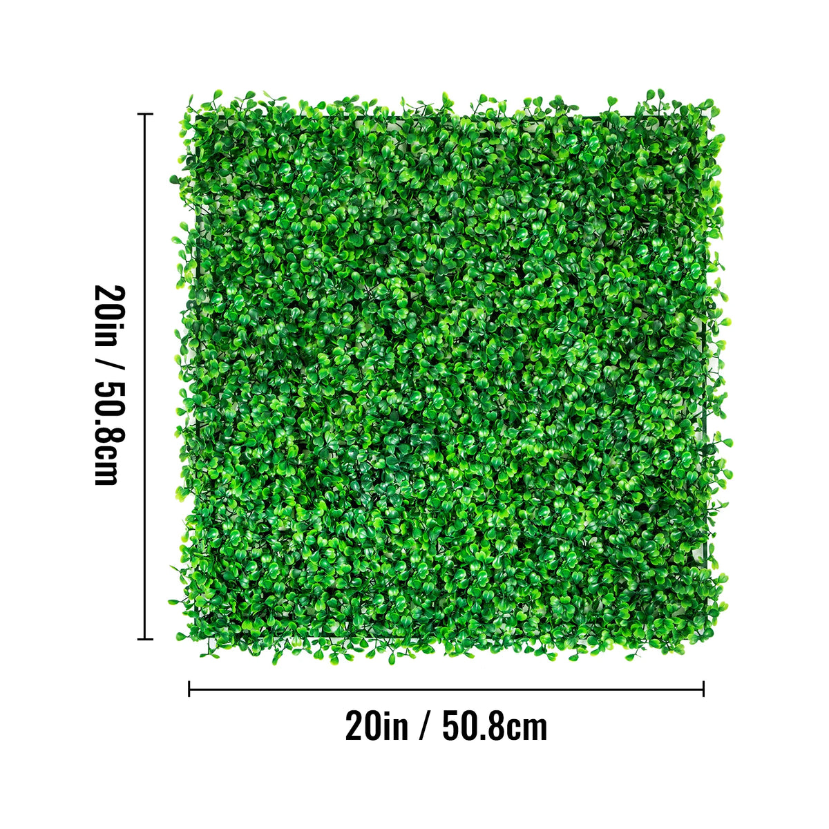 SucceBuy Artificial Boxwood Hedge Wall Panels For Privacy Backdrop