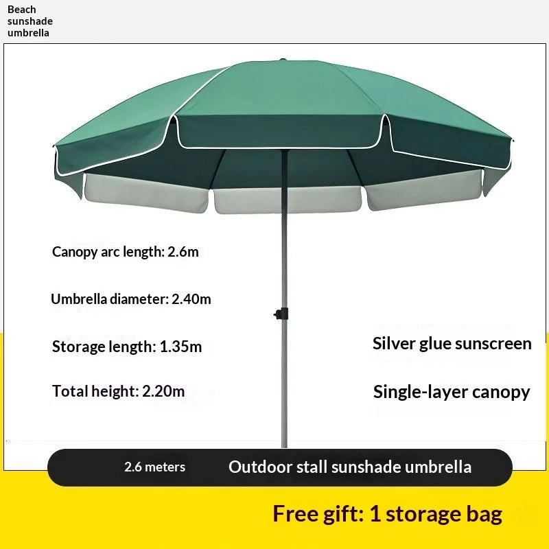 Commercial Outdoor Patio Umbrella With UV Sunshade And Waterproof Design
