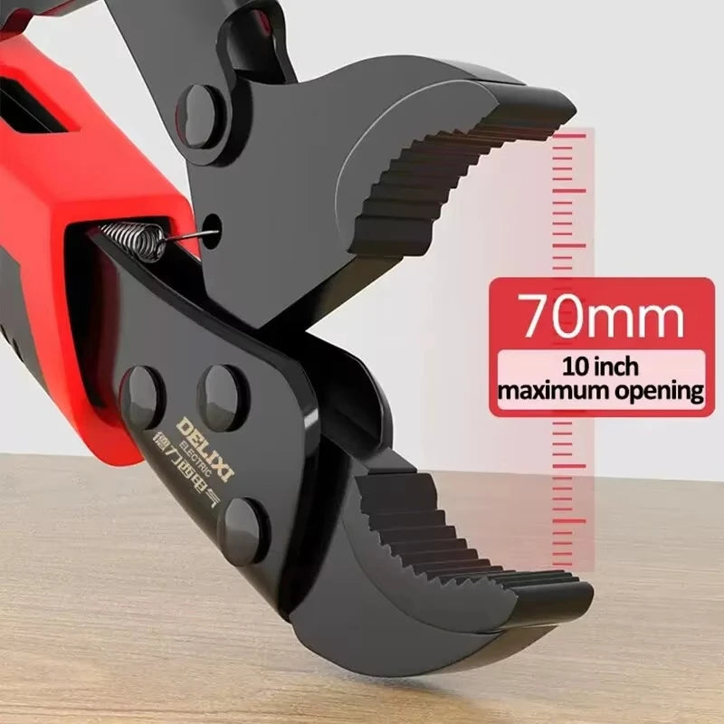 4pcs/set 7/9/10 Inch Heavy-Duty Universal Pliers Multifunction Manual Fixed Jaw Clamp Tool f Durable Locking Pliers Hand Tools
