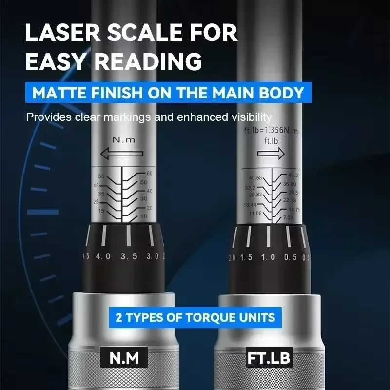 Torque Wrench 50 To 350 Nm Range Pro Automotive Tool