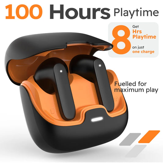Jogrytece Bluetooth TWS Earphones 5 4 Ultra Low Latency ENC Noise Cancelling