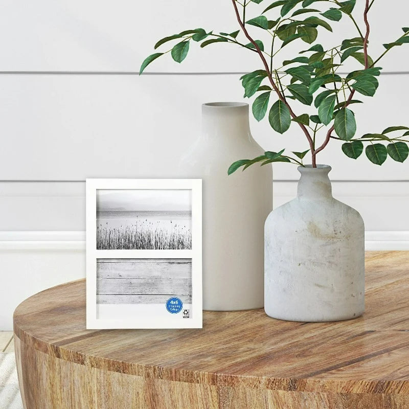Linear 2 Opening Wall Photo Frame For Photos And Artwork