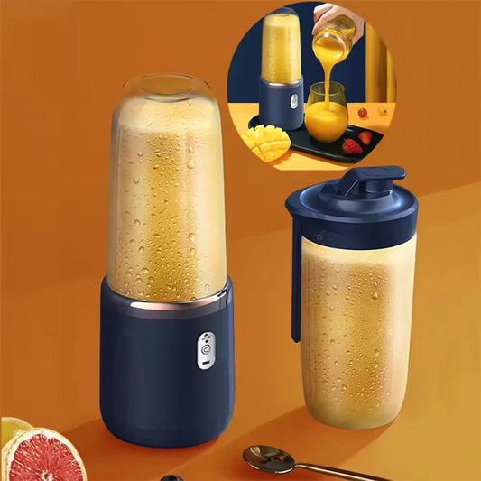 ATMDOG Portable Blender Bottle With 6 Blades For Smoothies