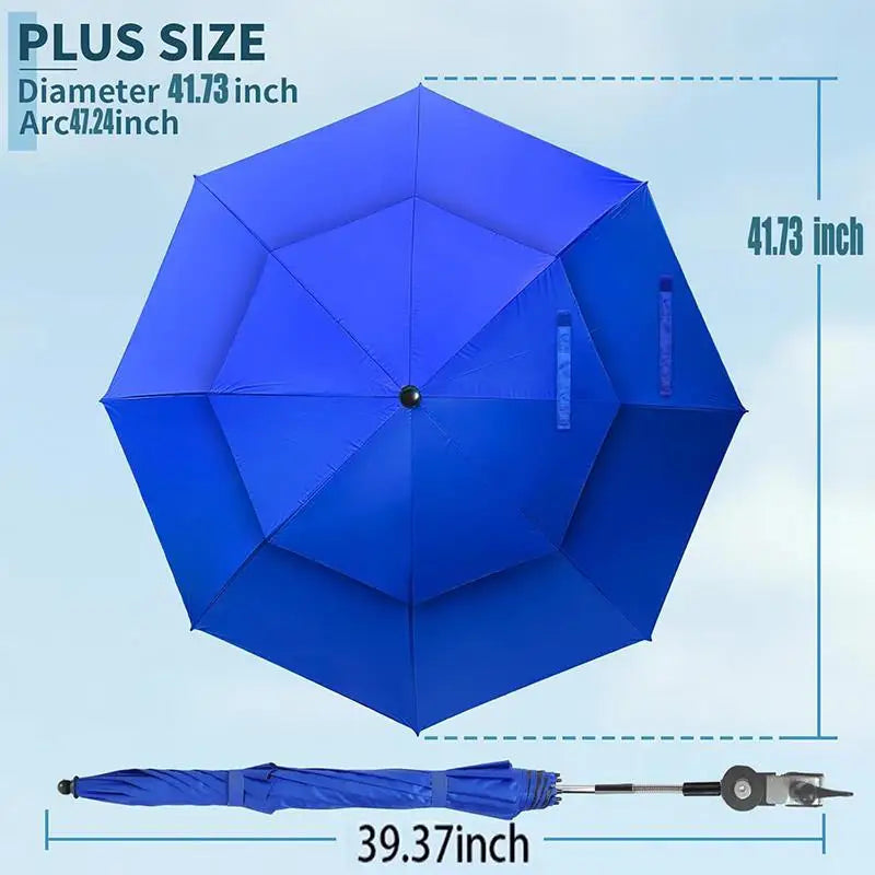 Adjustable Outdoor Clamp Umbrella For Beach Chair Or Stroller