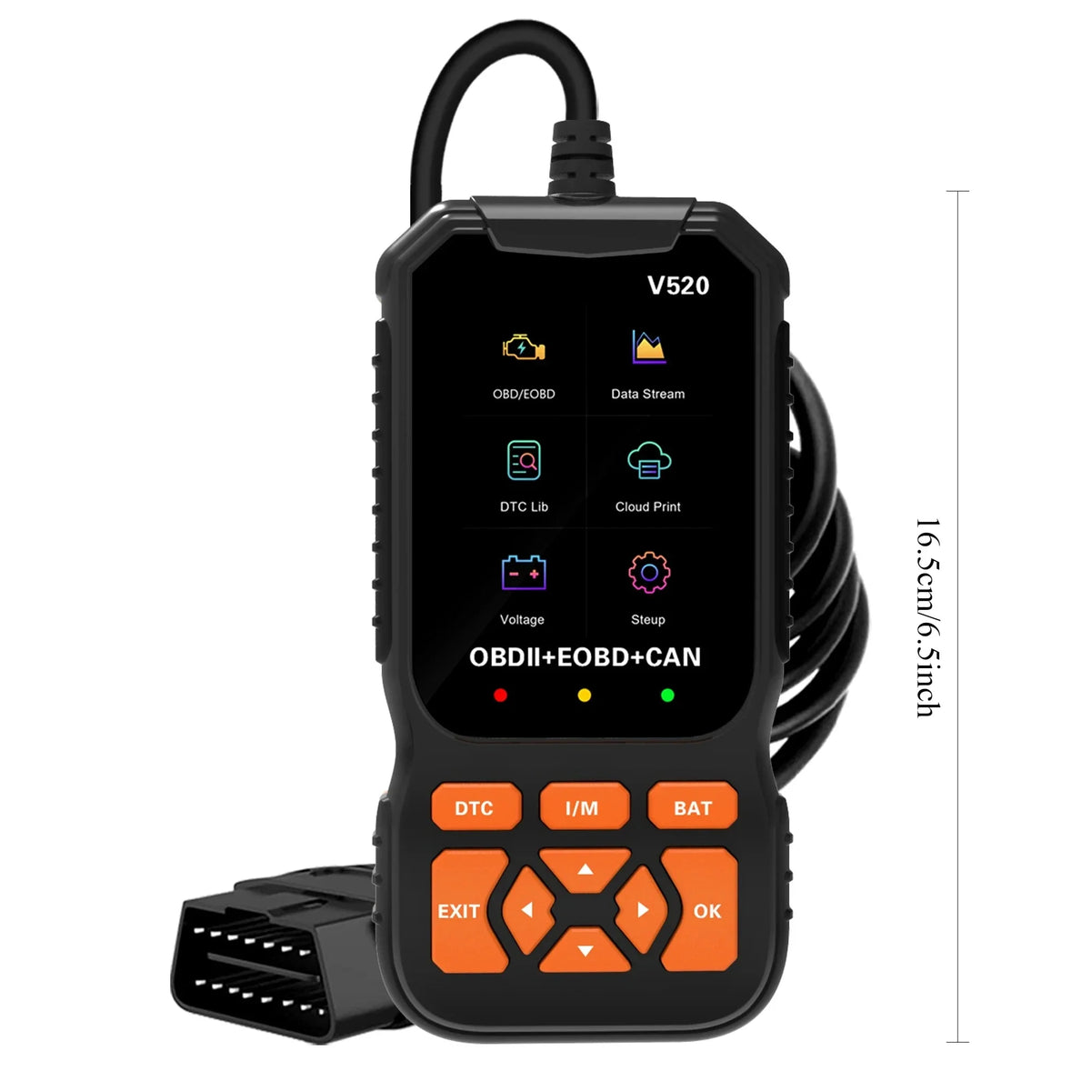 OBD2 Car Scanner Diagnostic Tool Vehicle Fault Codes Reader