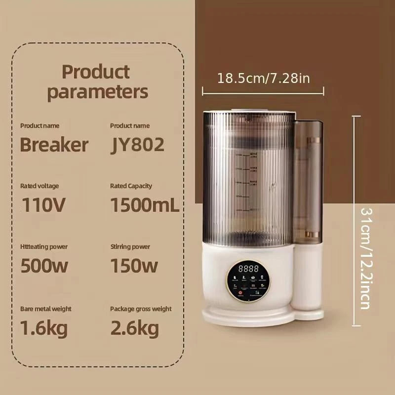 Automatic Nut Milk Maker Plug And Play Multifunction Juicer