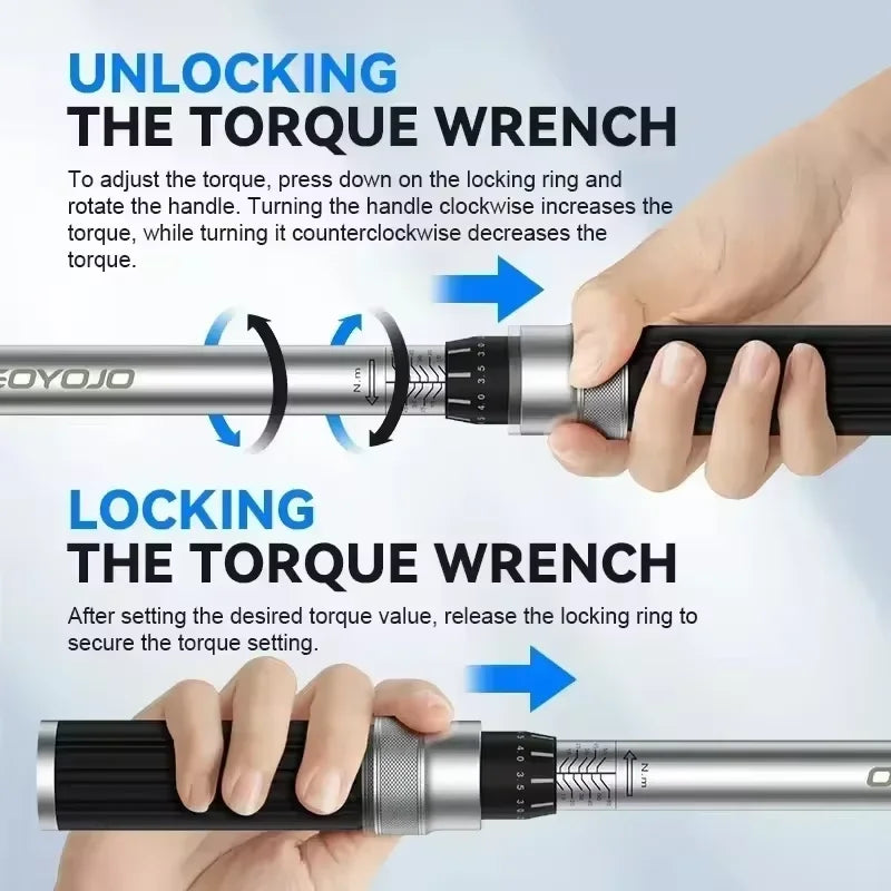 Torque Wrench 50 To 350 Nm Range Pro Automotive Tool
